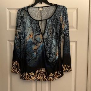 Venus Blue summer envelope top